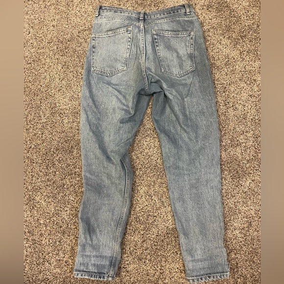 Topshop Tapered Mom Jeans - Picture 3 of 4